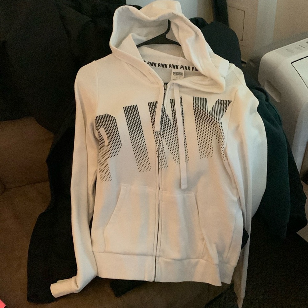 Victoria’s Secret pink zip up hoodie